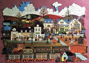 The 12:09 - on time again!