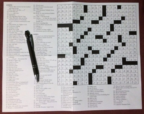 Crossword Jigsaw 1