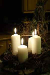 advent advent wreath burn burnt