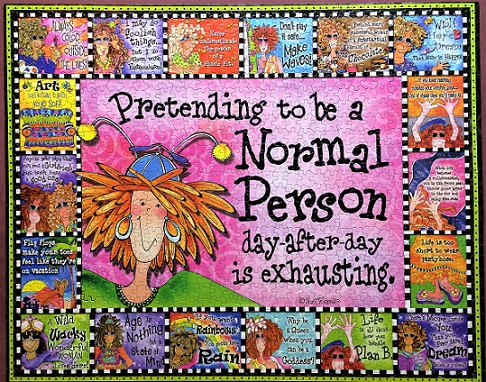 Pretending to be Normal