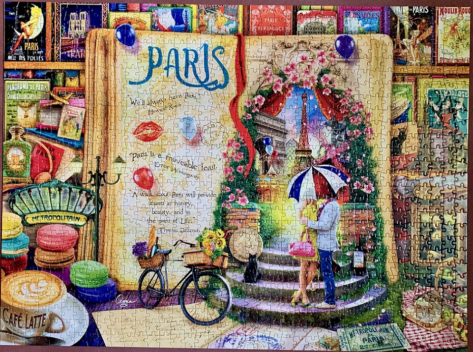 Life is an Open Book – Paris | My Jigsaw Journal